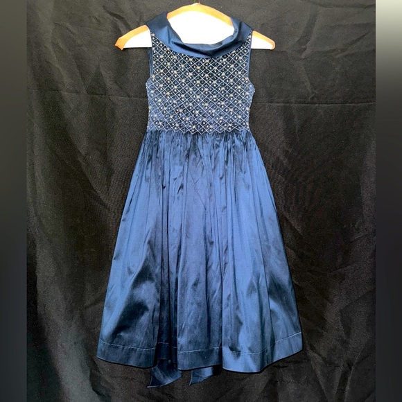 Other - Girls Navy Blue Evening Gown Size 8